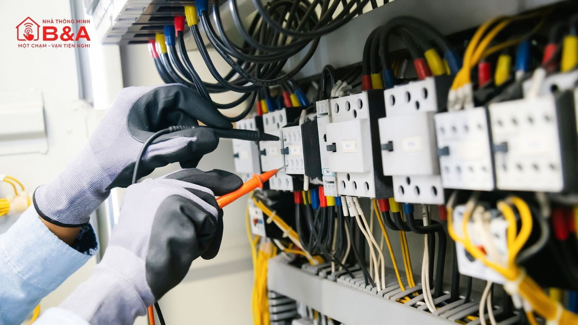 Thi công điện nước kết hợp hệ thống nhà thông minh