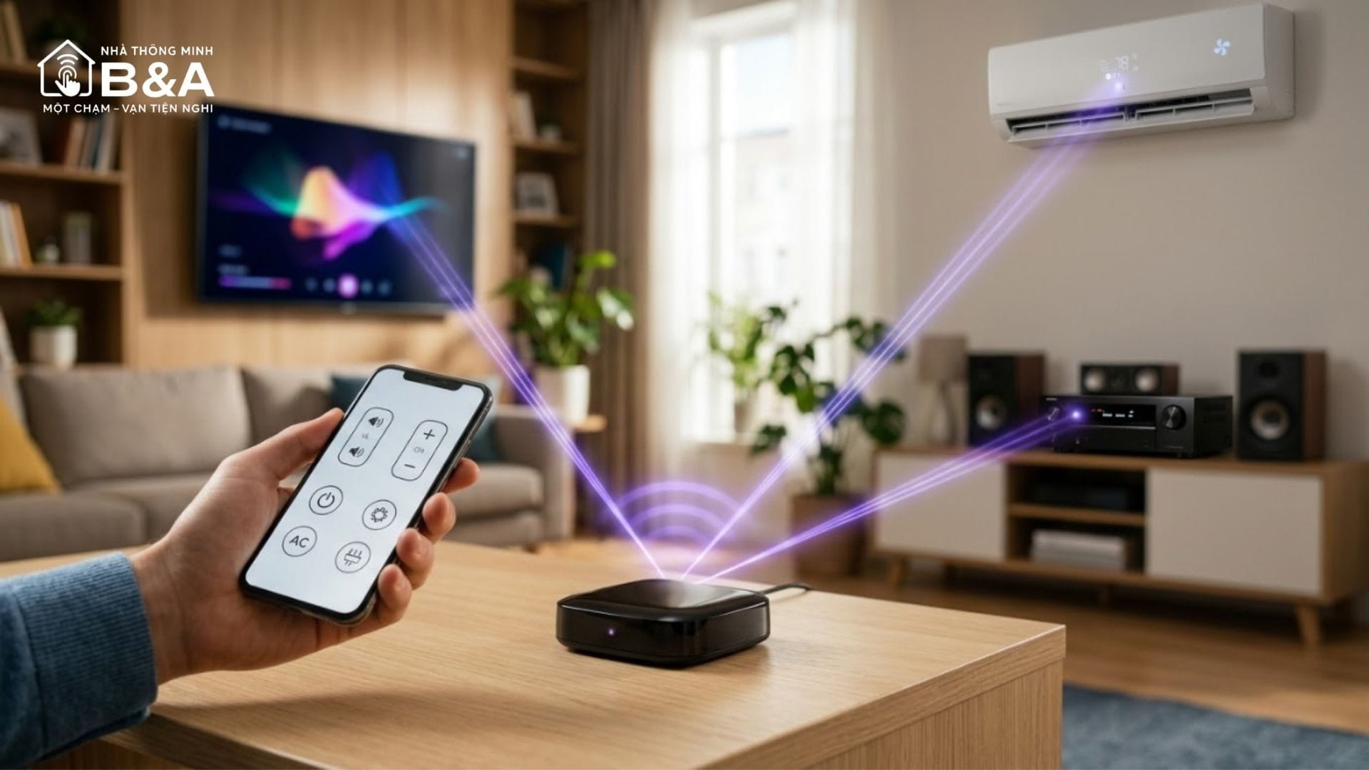 10+ Tiêu Chí Lựa Chọn Công Tắc Cảm Ứng Thông Minh Cho Ngôi Nhà Hiện Đại 6 IR Blaster là gì và có liên quan đến công tắc cảm ứng không?