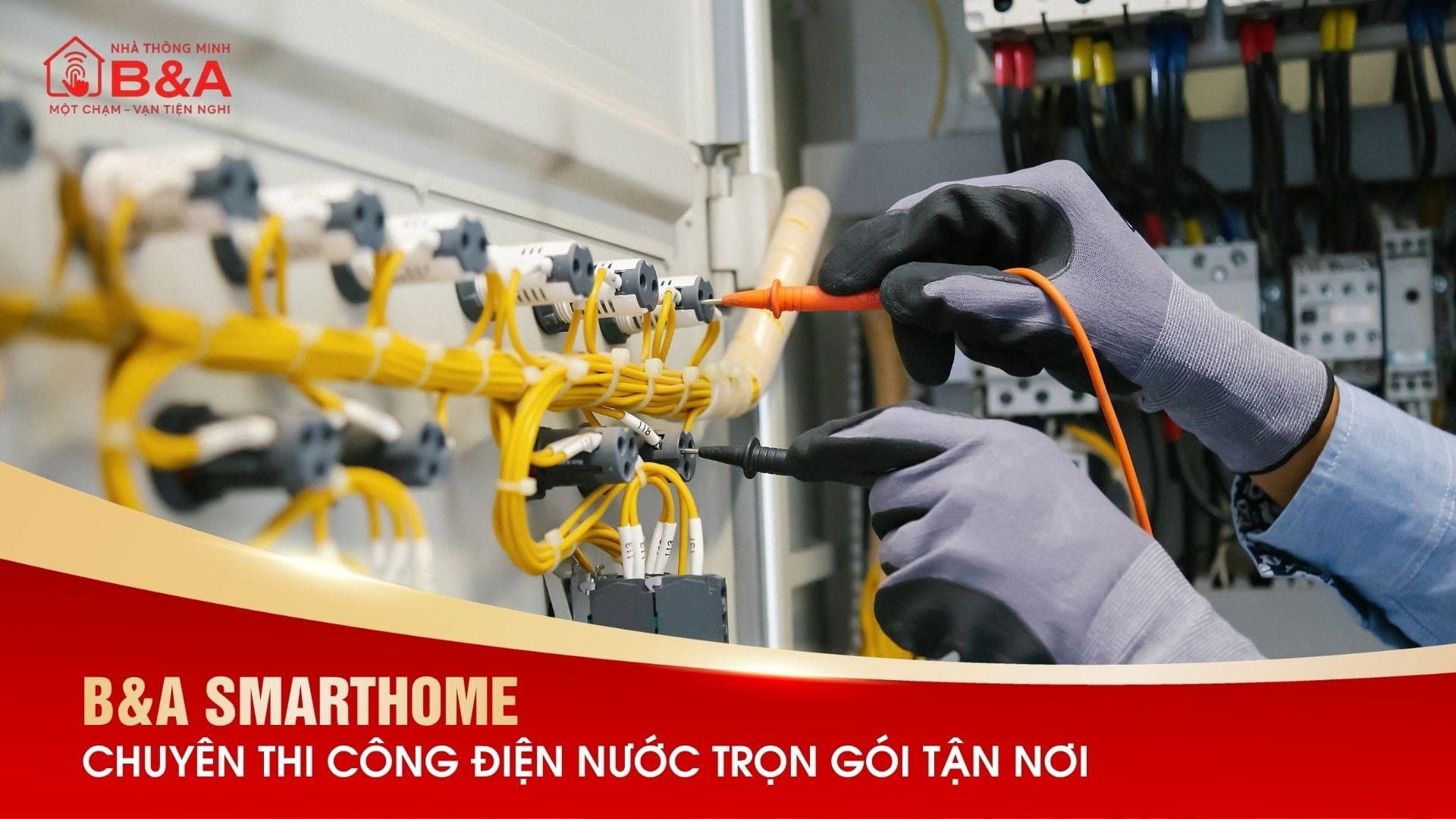 Dịch vụ thi công điện nước kết hợp nhà thông minh tại Đà Nẵng