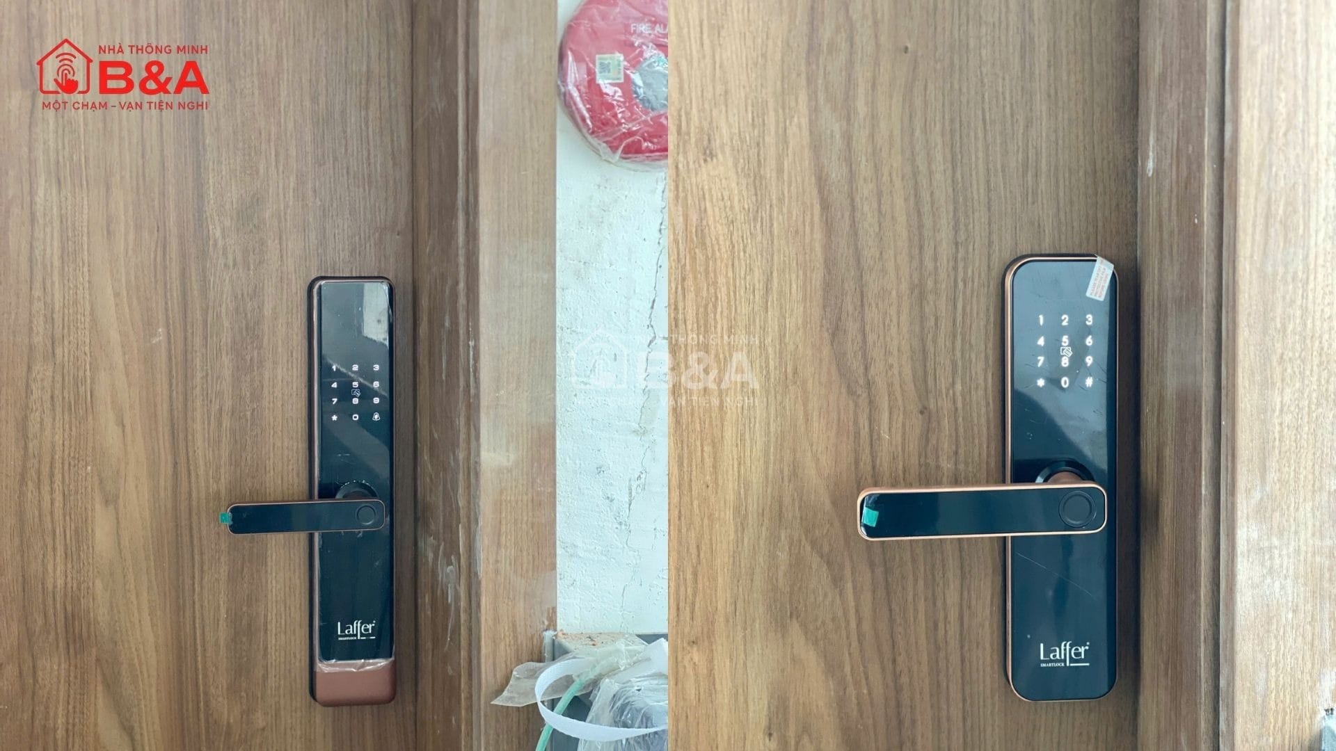 Lắp Đặt Ổ Khóa Vân Tay Cho Nhà Phố Đà Nẵng 3 Lắp ổ khoá vân tay trọn gói cho nhà anh M - Cẩm Lệ Đà Nẵng