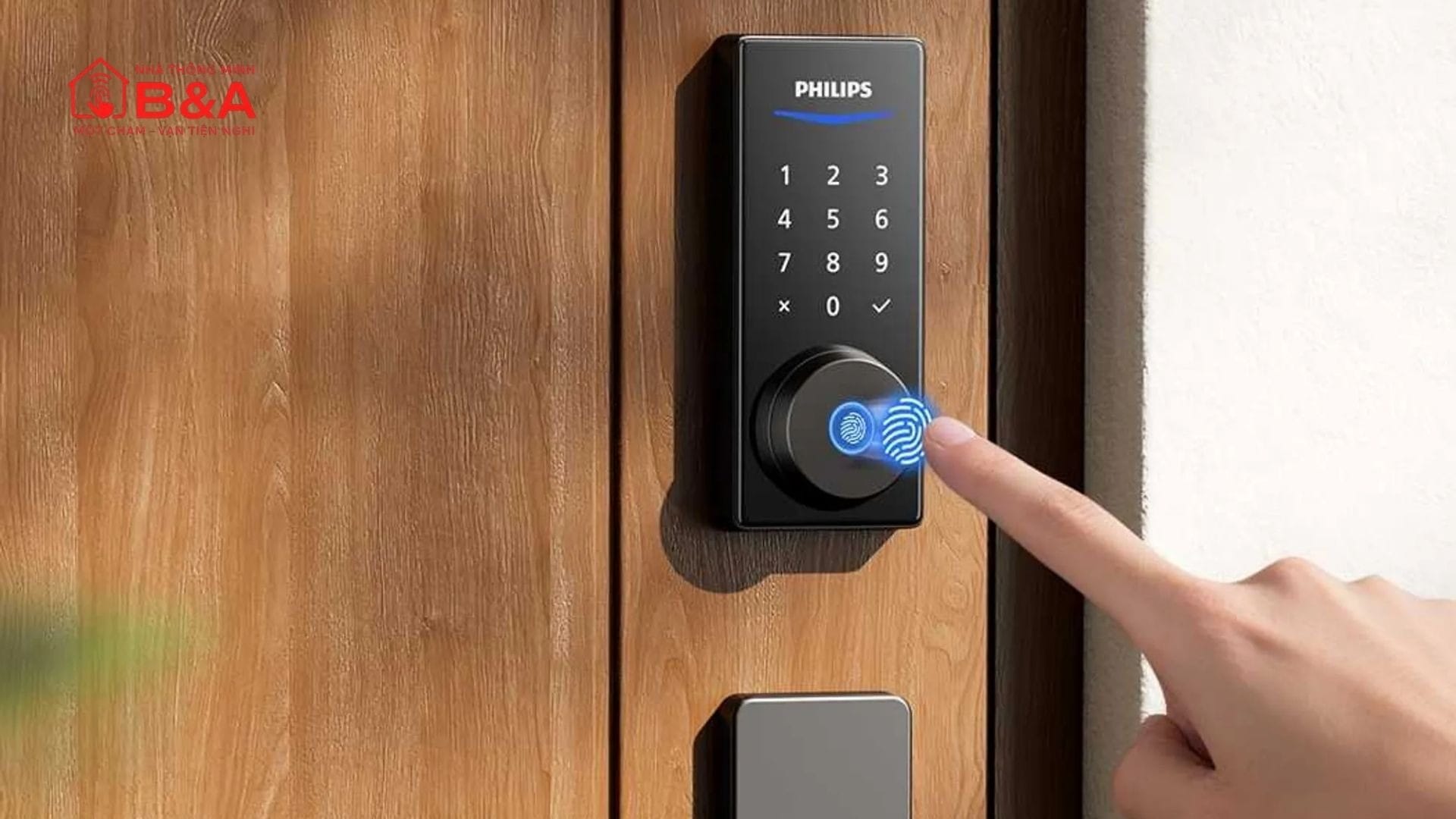 Khóa cửa thông minh Philips