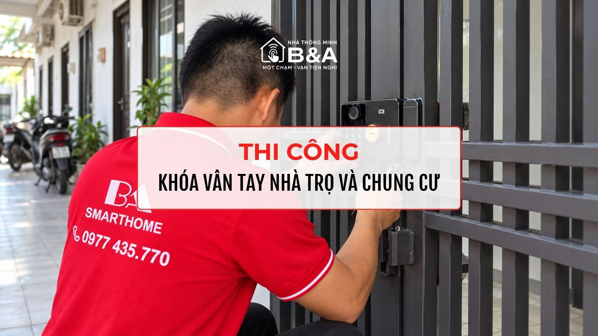 Khóa Vân Tay Nhà Trọ Và Chung Cư Tại Đà Nẵng - Giải Pháp Lắp Đặt Và Kiểm Soát Ra Vào