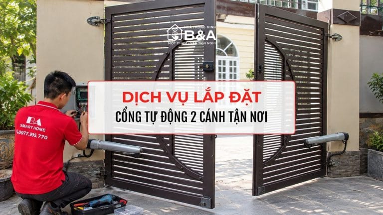 Báo Giá Cổng Tự Động 2 Cánh Tại Đà Nẵng - Nhận Thi Công Trọn Gói 